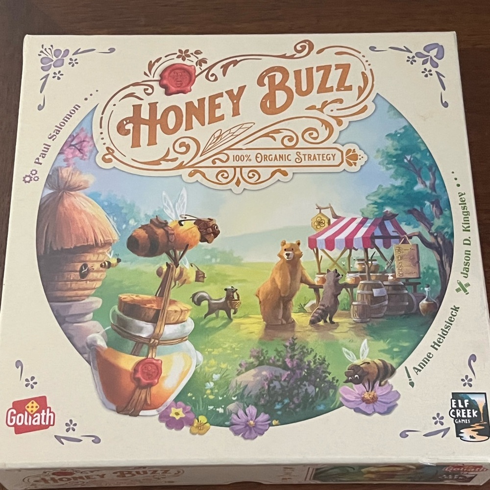 Honey Buzz Board Game - Vibrant Multicolor